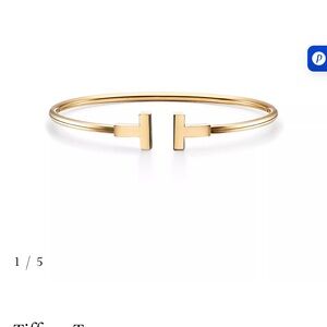 Tiffany & Co. Gold T-Bar Bracelet
